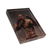 Boxing Photo Block - Dynamic Wall Art for Fitness Enthusiasts