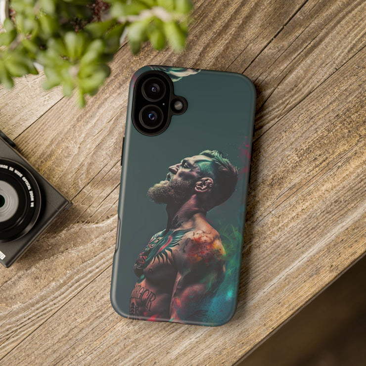 Tough Cases - Artistic Phone Case for Fighting Spirit Enthusiasts