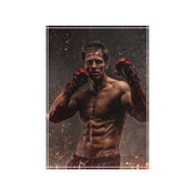 Boxing Photo Block - Dynamic Wall Art for Fitness Enthusiasts