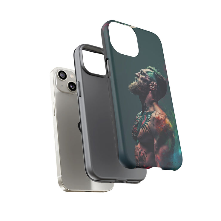 Tough Cases - Artistic Phone Case for Fighting Spirit Enthusiasts