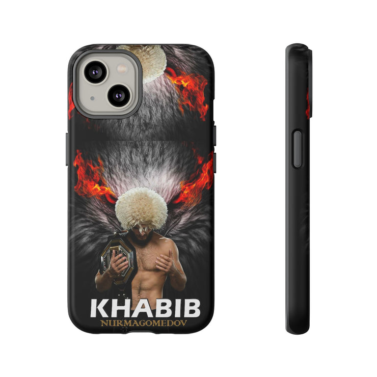 Khabib Nurmagomedov Tough Phone Case - Bold MMA Design for Fans