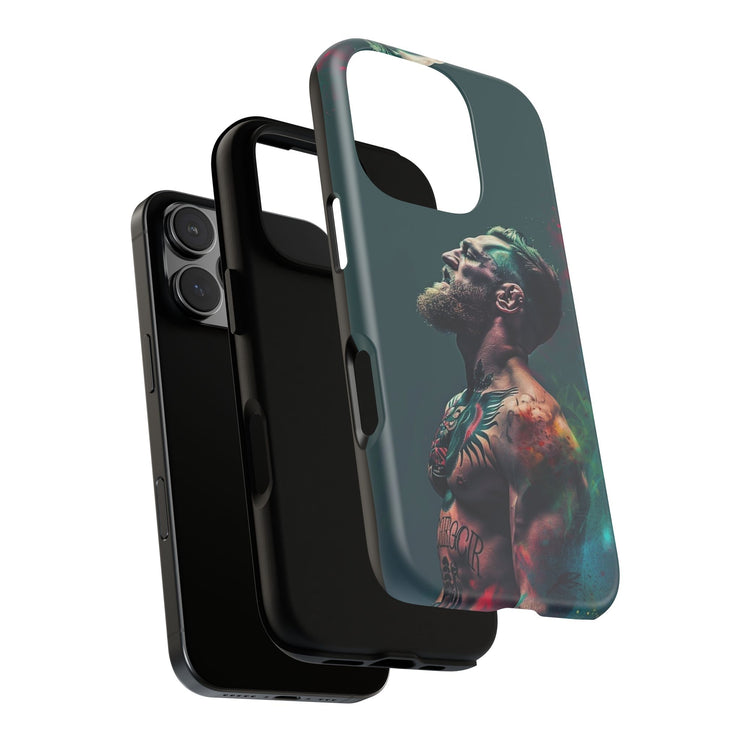 Tough Cases - Artistic Phone Case for Fighting Spirit Enthusiasts