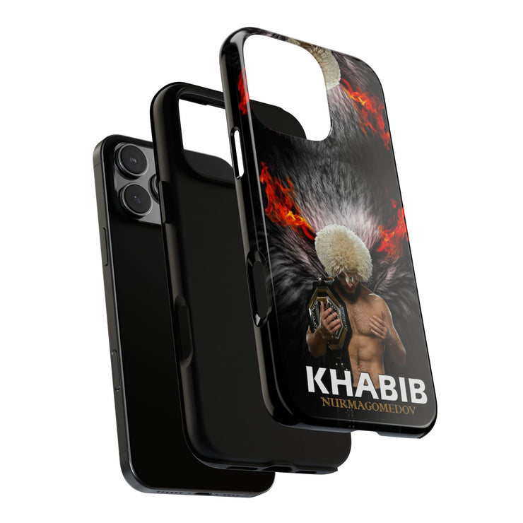 Khabib Nurmagomedov Tough Phone Case - Bold MMA Design for Fans