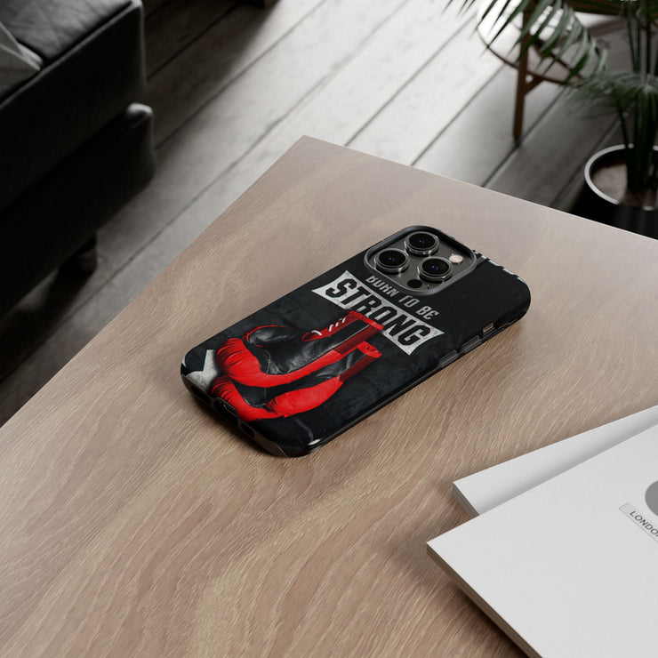 Strong Boxing Phone Case - Born to Be Strong Design