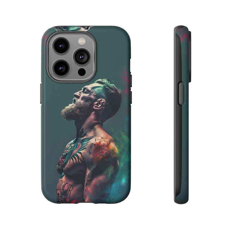 Tough Cases - Artistic Phone Case for Fighting Spirit Enthusiasts