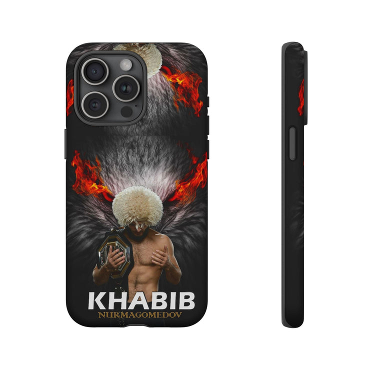 Khabib Nurmagomedov Tough Phone Case - Bold MMA Design for Fans