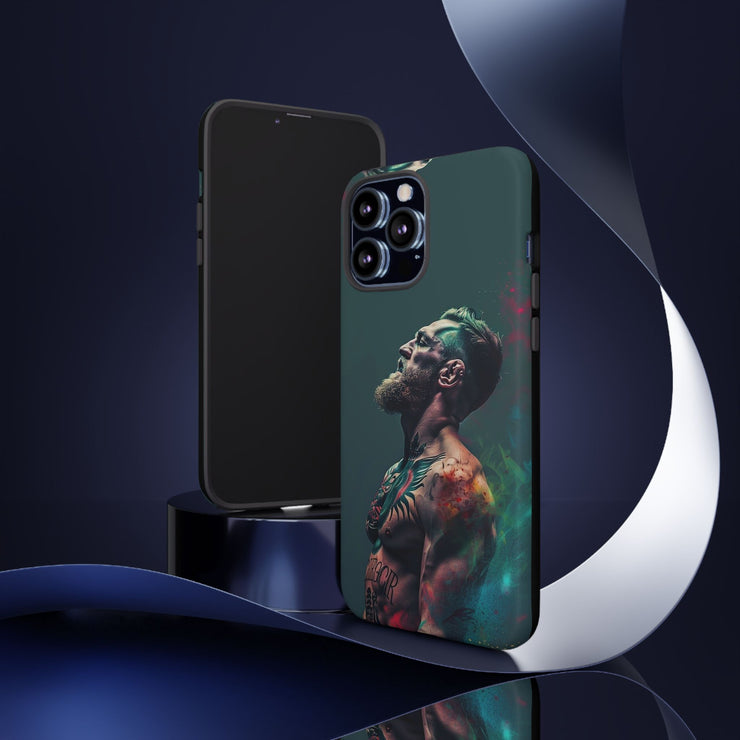 Tough Cases - Artistic Phone Case for Fighting Spirit Enthusiasts