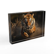 Majestic Tiger Photo Block - Stunning Wildlife Decor