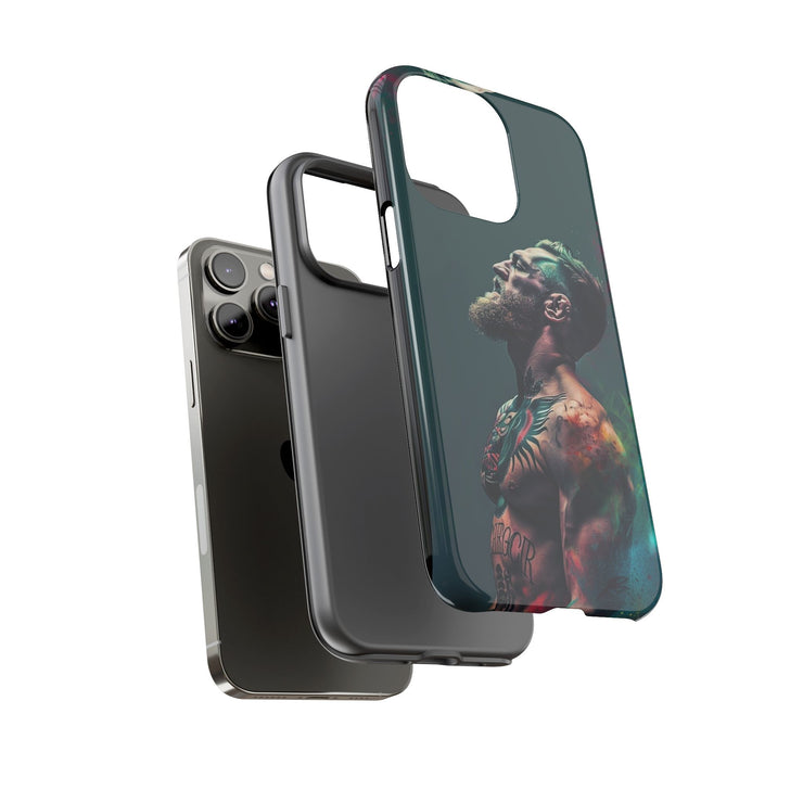 Tough Cases - Artistic Phone Case for Fighting Spirit Enthusiasts