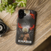 Khabib Nurmagomedov Tough Phone Case - Bold MMA Design for Fans