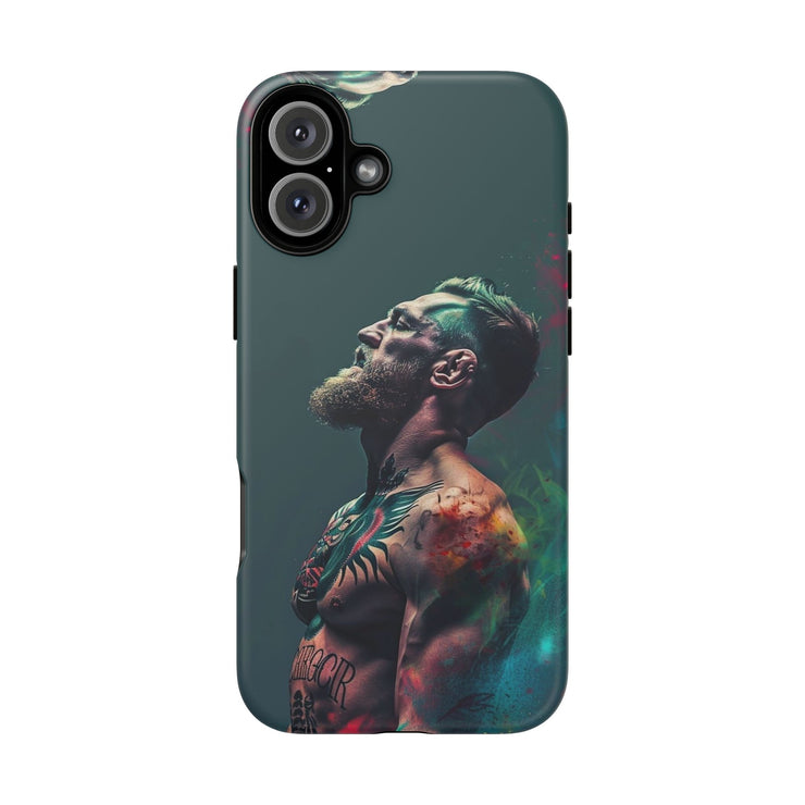 Tough Cases - Artistic Phone Case for Fighting Spirit Enthusiasts