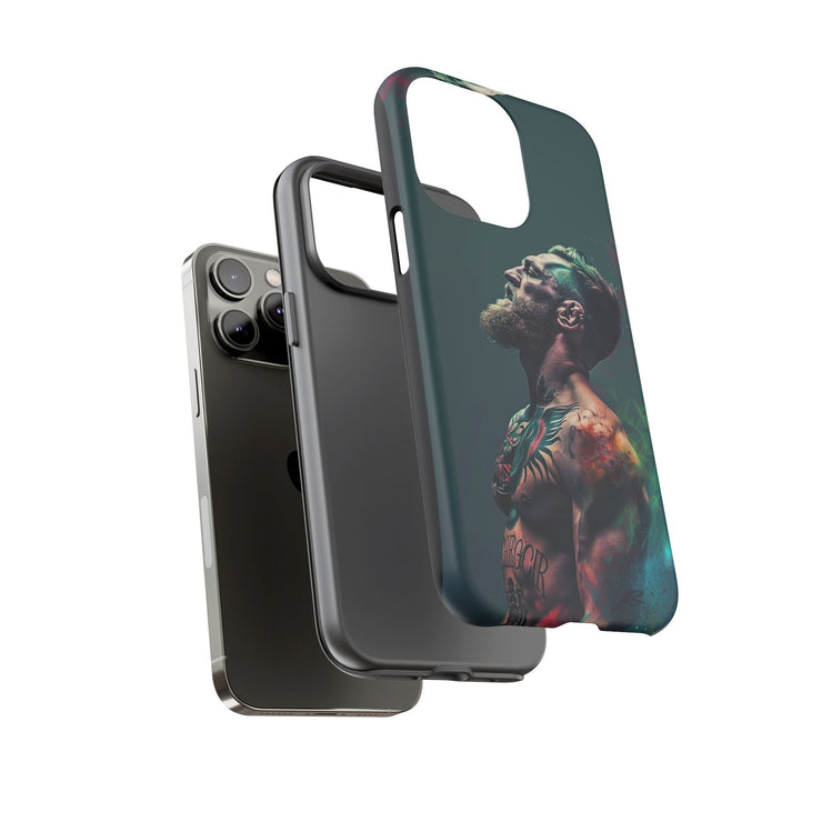 Tough Cases - Artistic Phone Case for Fighting Spirit Enthusiasts