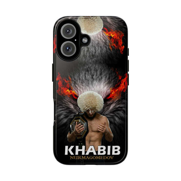 Khabib Nurmagomedov Tough Phone Case - Bold MMA Design for Fans