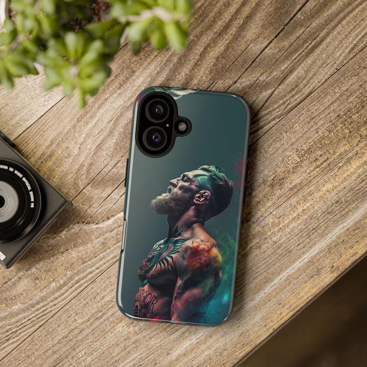 Tough Cases - Artistic Phone Case for Fighting Spirit Enthusiasts