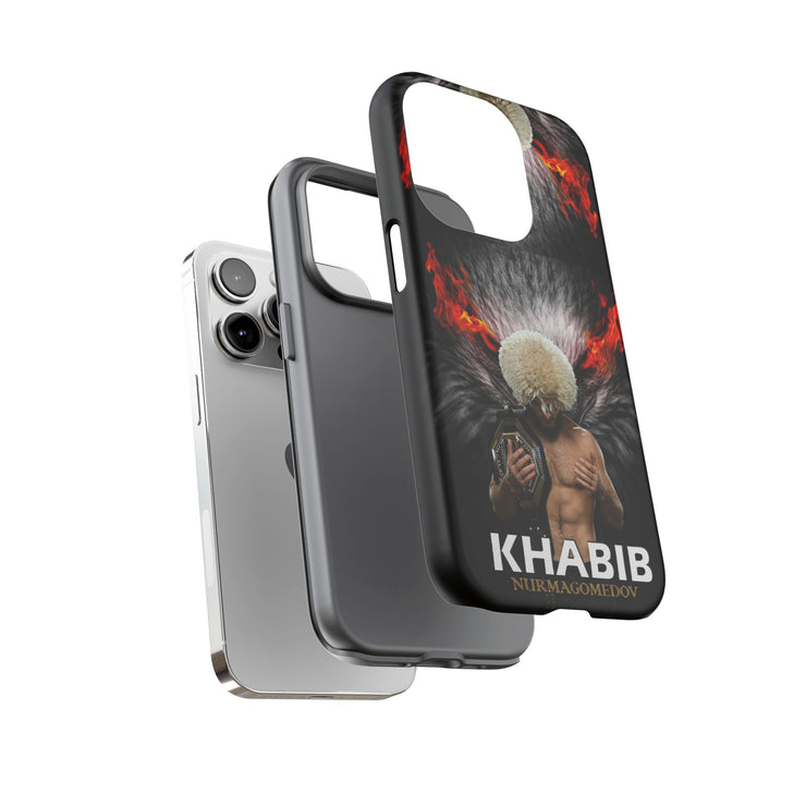 Khabib Nurmagomedov Tough Phone Case - Bold MMA Design for Fans
