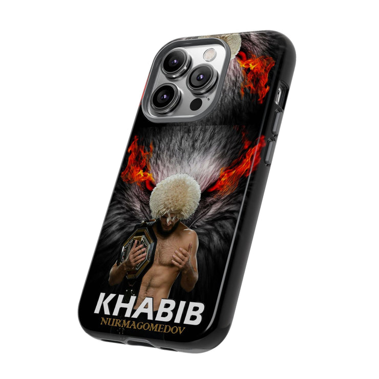 Khabib Nurmagomedov Tough Phone Case - Bold MMA Design for Fans