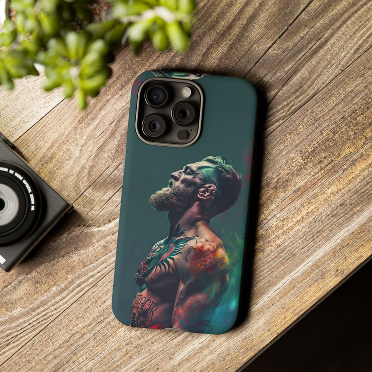 Tough Cases - Artistic Phone Case for Fighting Spirit Enthusiasts