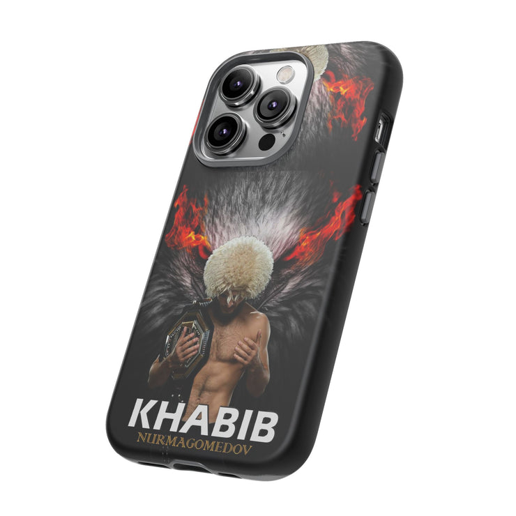 Khabib Nurmagomedov Tough Phone Case - Bold MMA Design for Fans