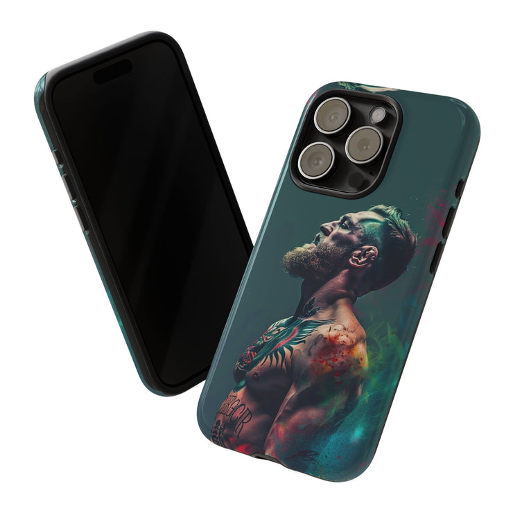 Tough Cases - Artistic Phone Case for Fighting Spirit Enthusiasts