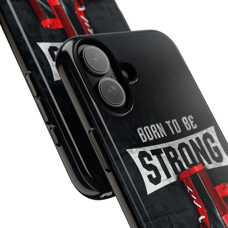 Strong Boxing Phone Case - Born to Be Strong Design