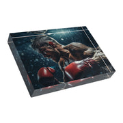 Boxing Photo Block - Inspirational Wall Art for Fitness Lovers