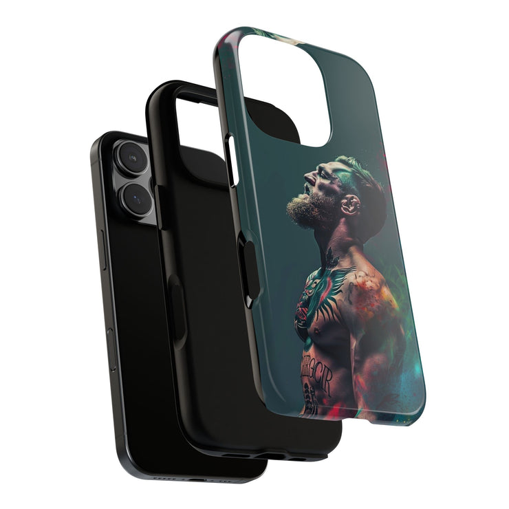 Tough Cases - Artistic Phone Case for Fighting Spirit Enthusiasts