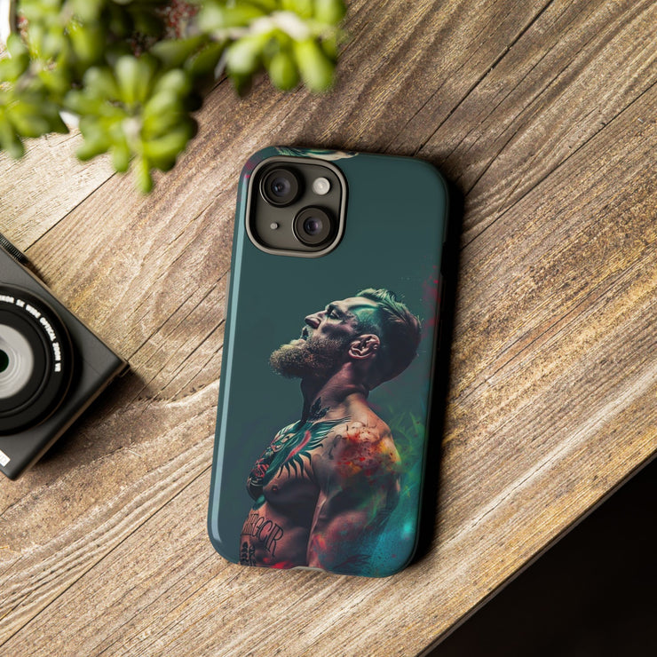 Tough Cases - Artistic Phone Case for Fighting Spirit Enthusiasts