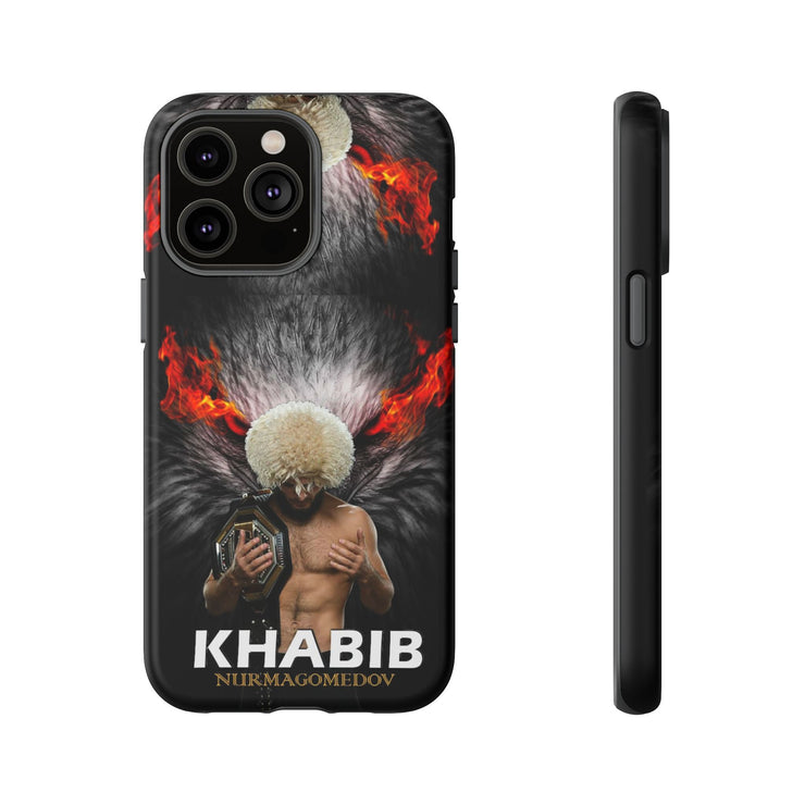 Khabib Nurmagomedov Tough Phone Case - Bold MMA Design for Fans