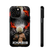 Khabib Nurmagomedov Tough Phone Case - Bold MMA Design for Fans