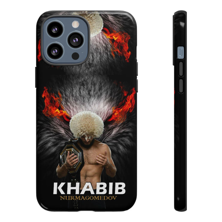 Khabib Nurmagomedov Tough Phone Case - Bold MMA Design for Fans