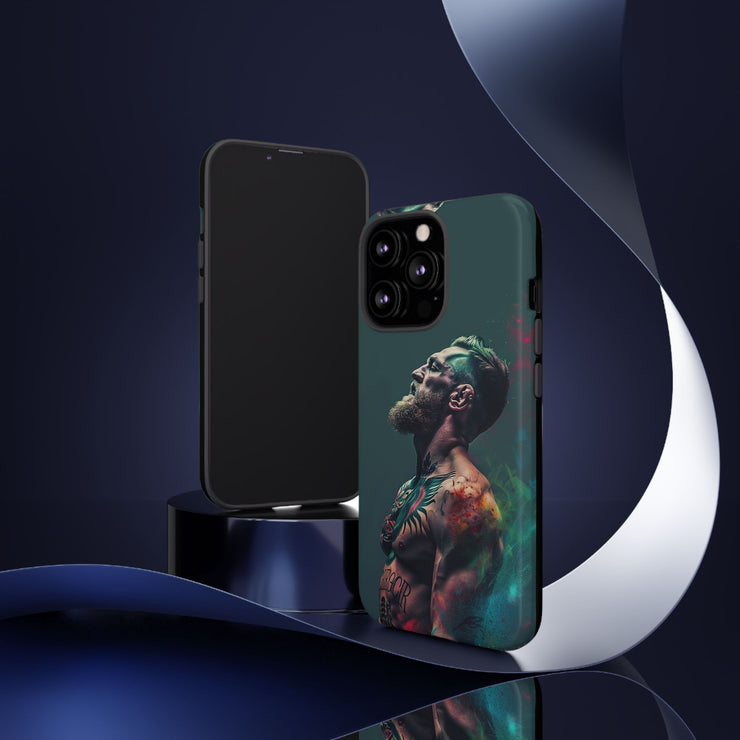 Tough Cases - Artistic Phone Case for Fighting Spirit Enthusiasts