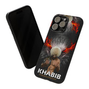 Khabib Nurmagomedov Tough Phone Case - Bold MMA Design for Fans