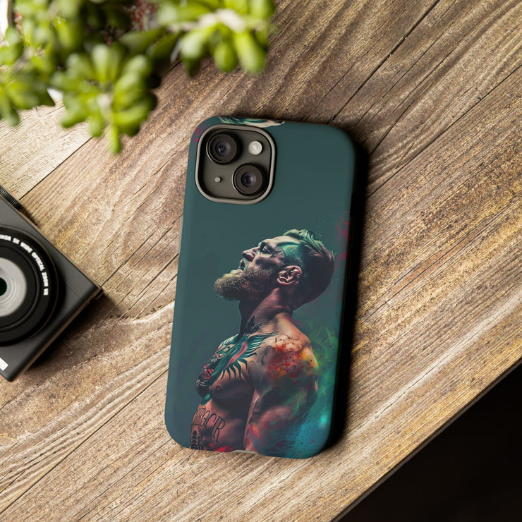 Tough Cases - Artistic Phone Case for Fighting Spirit Enthusiasts
