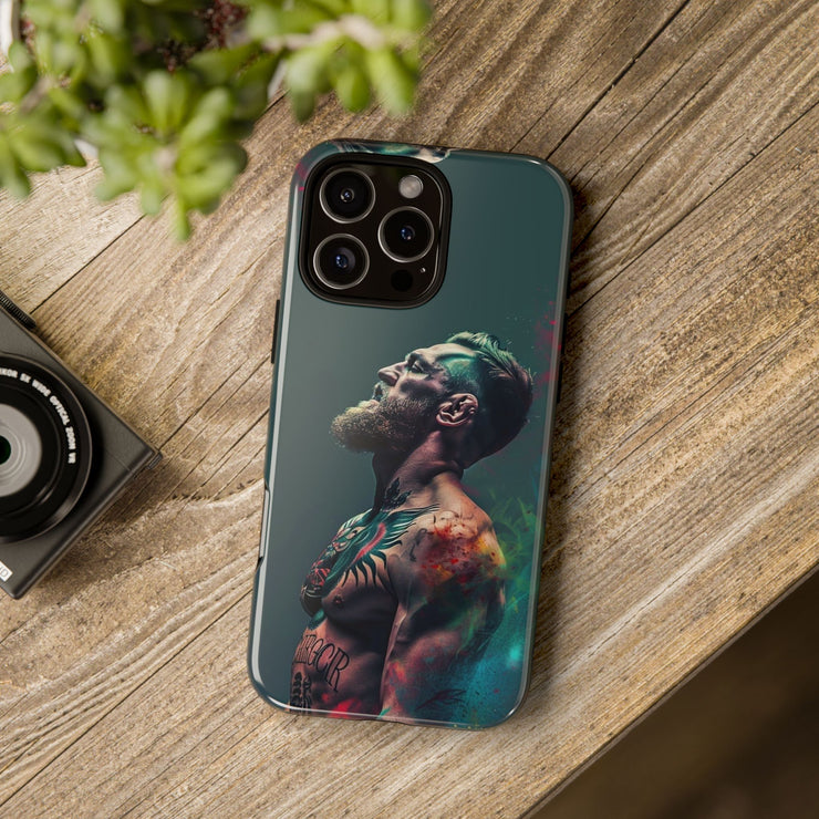 Tough Cases - Artistic Phone Case for Fighting Spirit Enthusiasts