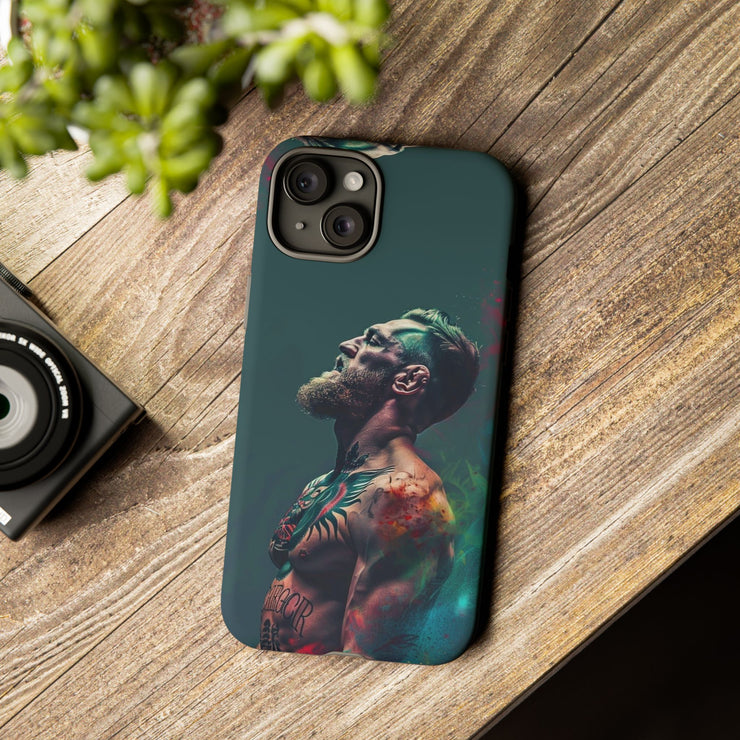 Tough Cases - Artistic Phone Case for Fighting Spirit Enthusiasts