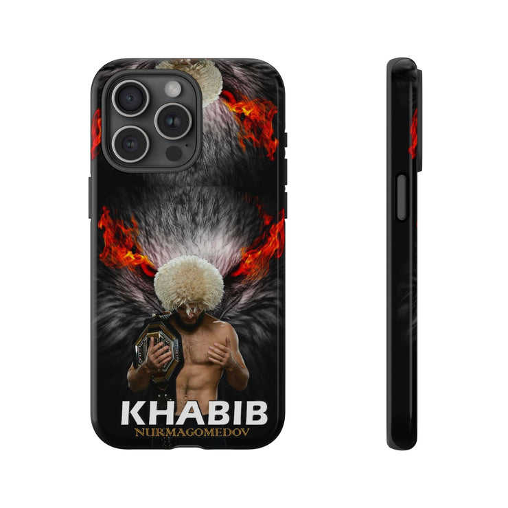 Khabib Nurmagomedov Tough Phone Case - Bold MMA Design for Fans