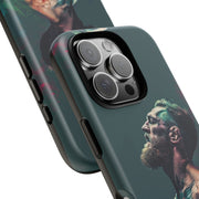 Tough Cases - Artistic Phone Case for Fighting Spirit Enthusiasts