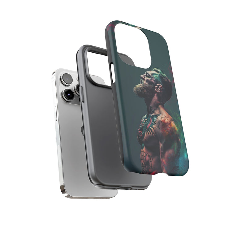 Tough Cases - Artistic Phone Case for Fighting Spirit Enthusiasts