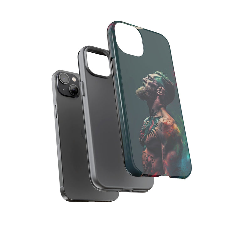 Tough Cases - Artistic Phone Case for Fighting Spirit Enthusiasts