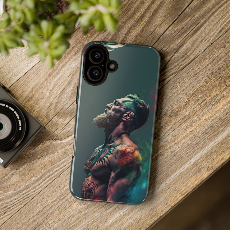 Tough Cases - Artistic Phone Case for Fighting Spirit Enthusiasts