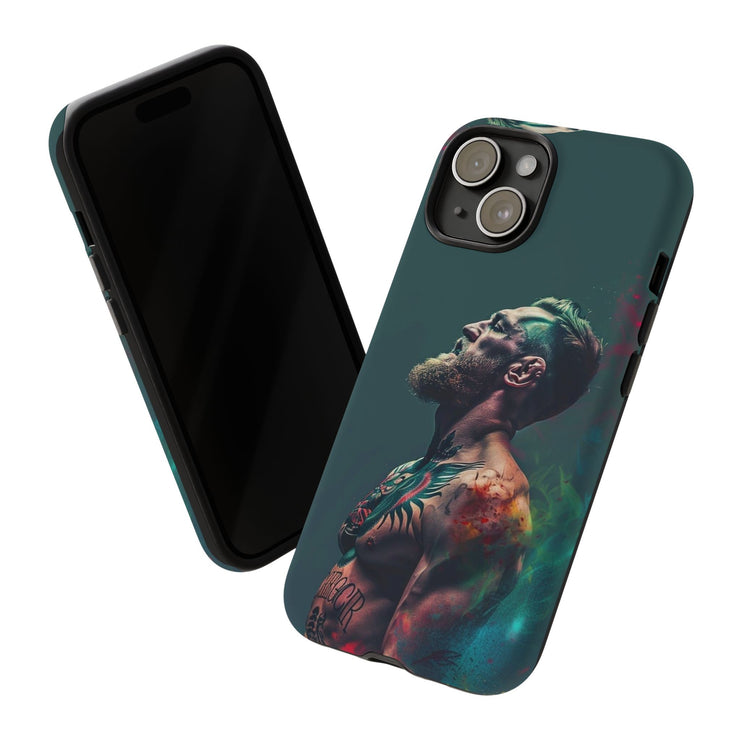 Tough Cases - Artistic Phone Case for Fighting Spirit Enthusiasts