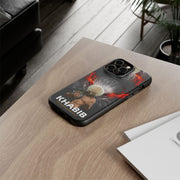 Khabib Nurmagomedov Tough Phone Case - Bold MMA Design for Fans