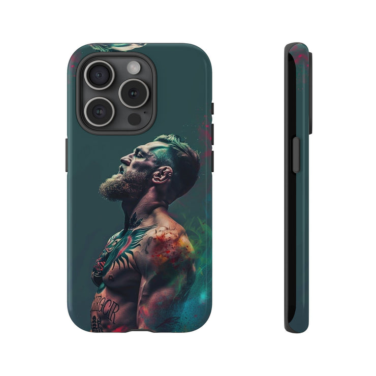 Tough Cases - Artistic Phone Case for Fighting Spirit Enthusiasts