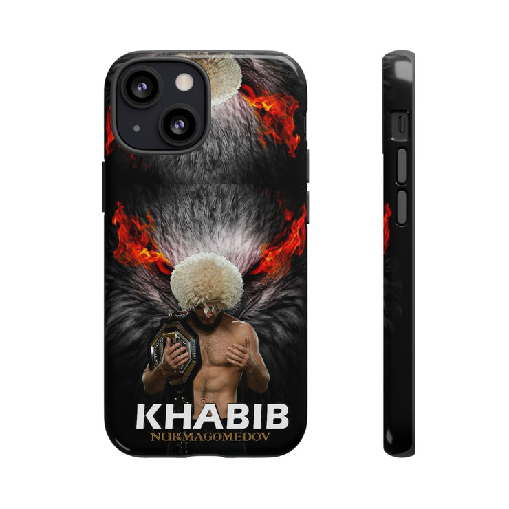 Khabib Nurmagomedov Tough Phone Case - Bold MMA Design for Fans