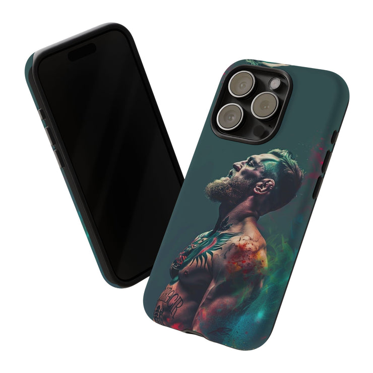 Tough Cases - Artistic Phone Case for Fighting Spirit Enthusiasts