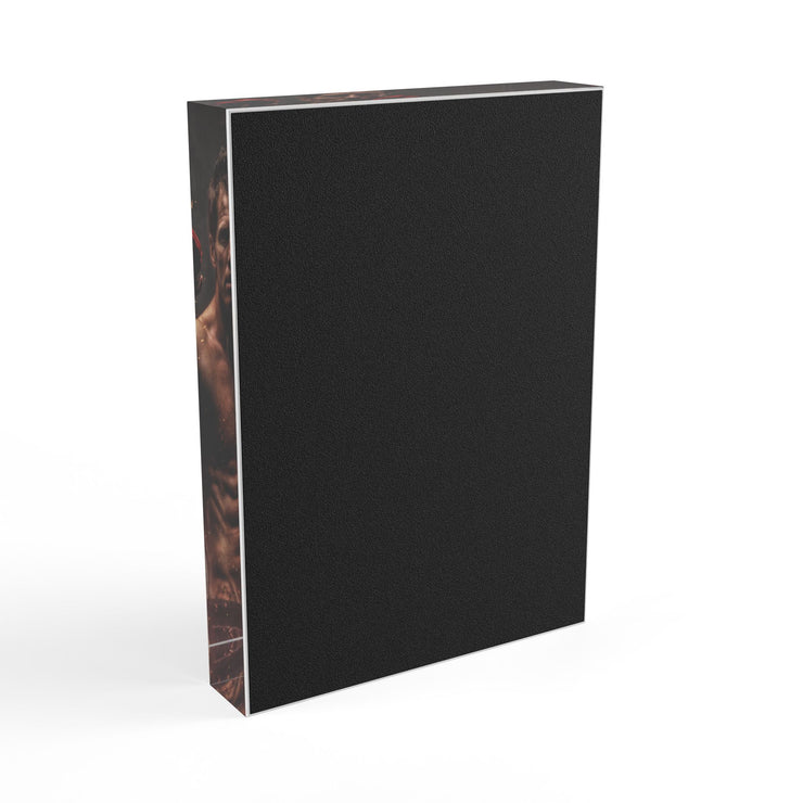 Boxing Photo Block - Dynamic Wall Art for Fitness Enthusiasts