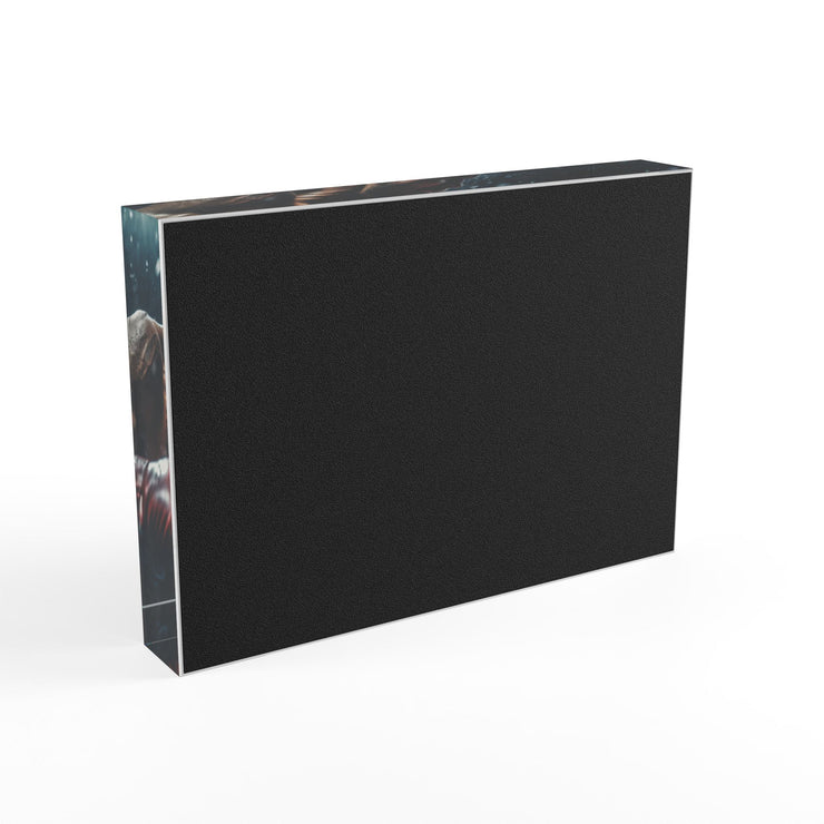 Boxing Photo Block - Inspirational Wall Art for Fitness Lovers