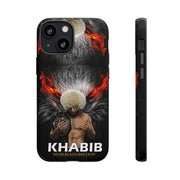 Khabib Nurmagomedov Tough Phone Case - Bold MMA Design for Fans