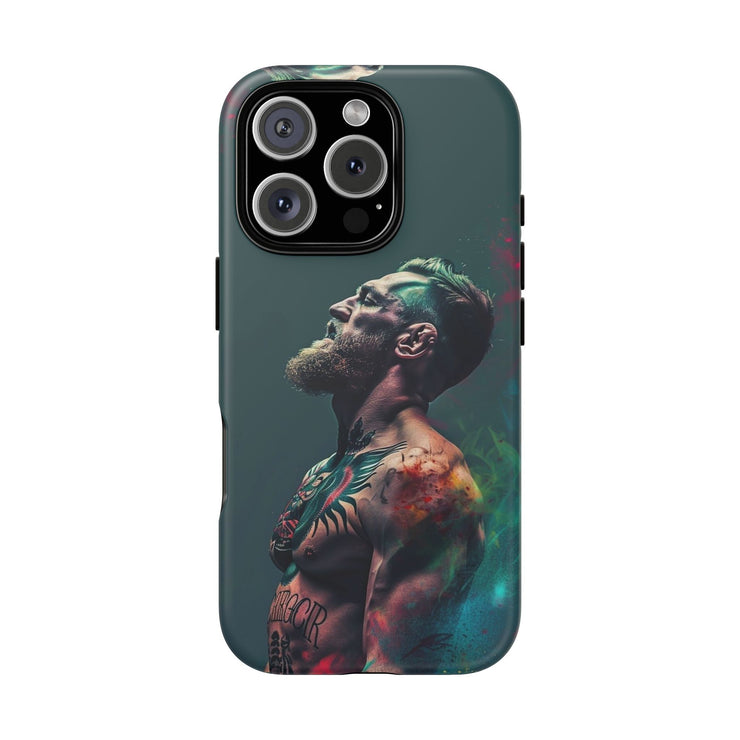 Tough Cases - Artistic Phone Case for Fighting Spirit Enthusiasts