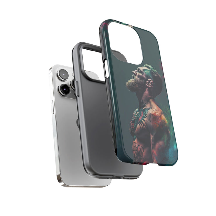 Tough Cases - Artistic Phone Case for Fighting Spirit Enthusiasts